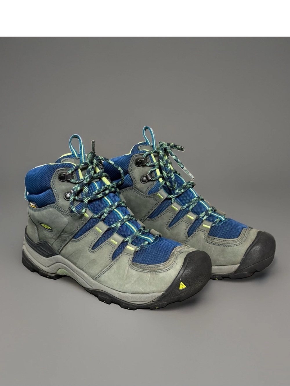 Keen Women's Waterproof Gypsum II Mid Boots Midnight Navy/Opaline Size 10.5